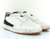 Faguo Alder leather suede blanc cassé bleu marine vert forest