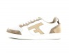 Faguo Baskets hazel leather suede Beige-Beige