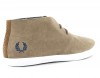 Fred Perry Byron Suede mid F. Perry BEIGE/BLEU