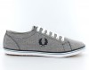 Fred Perry kingston 2 tones BLEU/TWEED