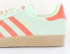 Adidas Gazelle vert pale orange fluo