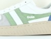 Gola Grandslam trident blanc vert bleu pêche