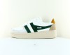 Gola Grandslam trident blanc vert sapin beige jaune