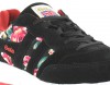 Gola samurai floral femme noir/rouge/fleur