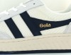 Gola Superslam mesh blanc cassé bleu navy jaune