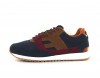 Faguo Ivy suede bleu marine marron bordeaux