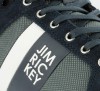 Jimrickey Carve Mid Suede Lea Mesh BLEU/MARINE/BLANC