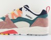 Karhu Fusion 2.0 beige rose saumon vert orange