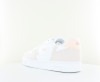 Lacoste Tclip blanc rose pale