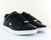 Lacoste Carnaby evo 0722 noir argent blanc