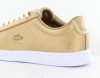 Lacoste Carnaby Evo 118 Or Gold-Blanc
