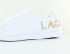 Lacoste Carnaby evo 120 6 blanc or