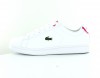 Lacoste Carnaby evo blanc vert rose