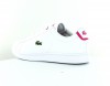 Lacoste Carnaby evo blanc vert rose