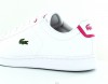 Lacoste Carnaby evo blanc vert rose