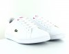 Lacoste Carnaby evo blanc vert rose