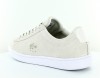 Lacoste Carnaby evo 318 2 suede Beige blanc