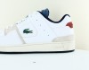 Lacoste Court cage blanc vert beige bleu marron