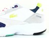 Lacoste Storm 96 blanc vert fluo beige bleu orange 