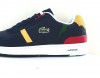 Lacoste Tclip bleu marine vert jaune rouge