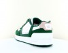 Lacoste Tclip leather vert blanc rose