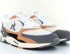 Lecoqsportif Lcs r1100 colors blanc orange gris noir