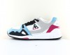 Lecoqsportif Lcs r1000 blanc bleu rose noir