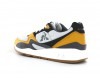 Lecoqsportif Lcs r800 gris jaune noir gris foncé