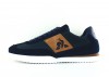 Lecoqsportif Veloce waxy bleu marine marron blanc