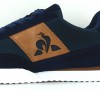 Lecoqsportif Veloce waxy bleu marine marron blanc