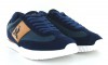 Lecoqsportif Veloce waxy bleu marine marron blanc