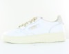 Autry Medalist bicolore blanc or beige