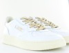 Autry Medalist bicolore blanc or beige
