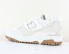 New Balance 550 blanc crème gomme