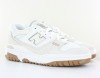 New Balance 550 blanc crème gomme