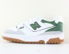 New Balance 550 blanc vert gomme