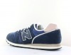 New Balance 373 bleu marine beige rose