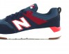 New Balance 009 bleu marine orange rouge