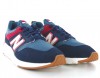 New Balance 009 bleu marine orange rouge