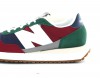 New Balance 237 rouge blanc vert gris