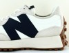 New Balance 327 blanc bleu marine beige