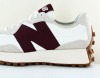 New Balance 327 blanc bordeaux gomme