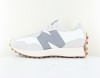 New Balance 327 gris blanc gomme
