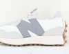 New Balance 327 gris blanc gomme