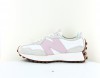 New Balance 327 blanc rose gomme