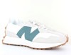 New Balance 327 blanc vert turquoise gomme