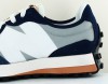 New Balance 327 bleu marine gris orange