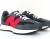 New Balance 327 gris noir rouge