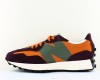 New Balance 327 orange bordeaux kaki