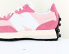 New Balance 327 rose blanc